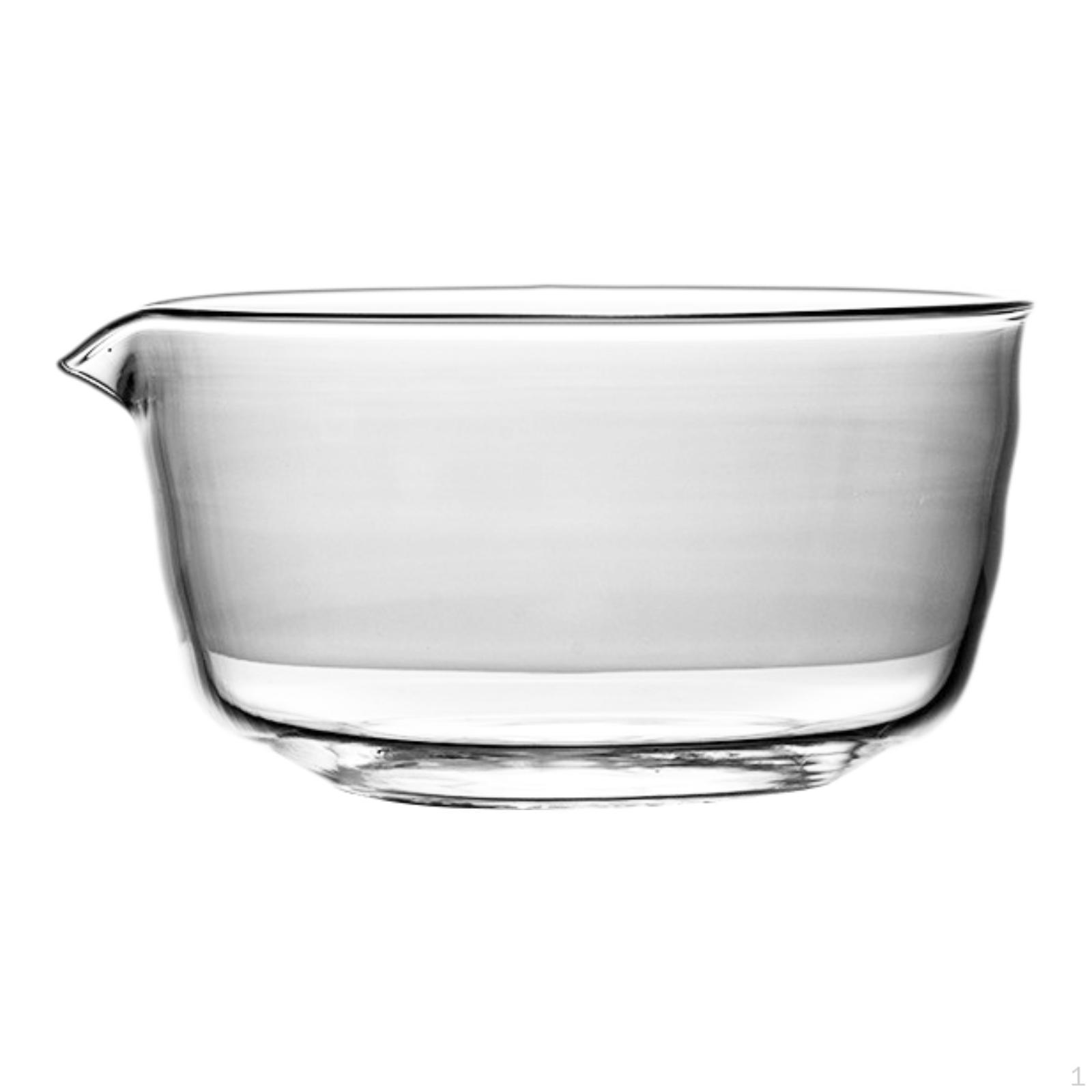 

Прозрачная стеклянная чаша для чайной церемонии матча, ручная работа, цвет Chawan Green Style E