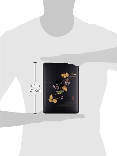 Nakatani Brothers Company Yamanaka Lacquerware Important Document Box, Black, Haneoto 33-4403