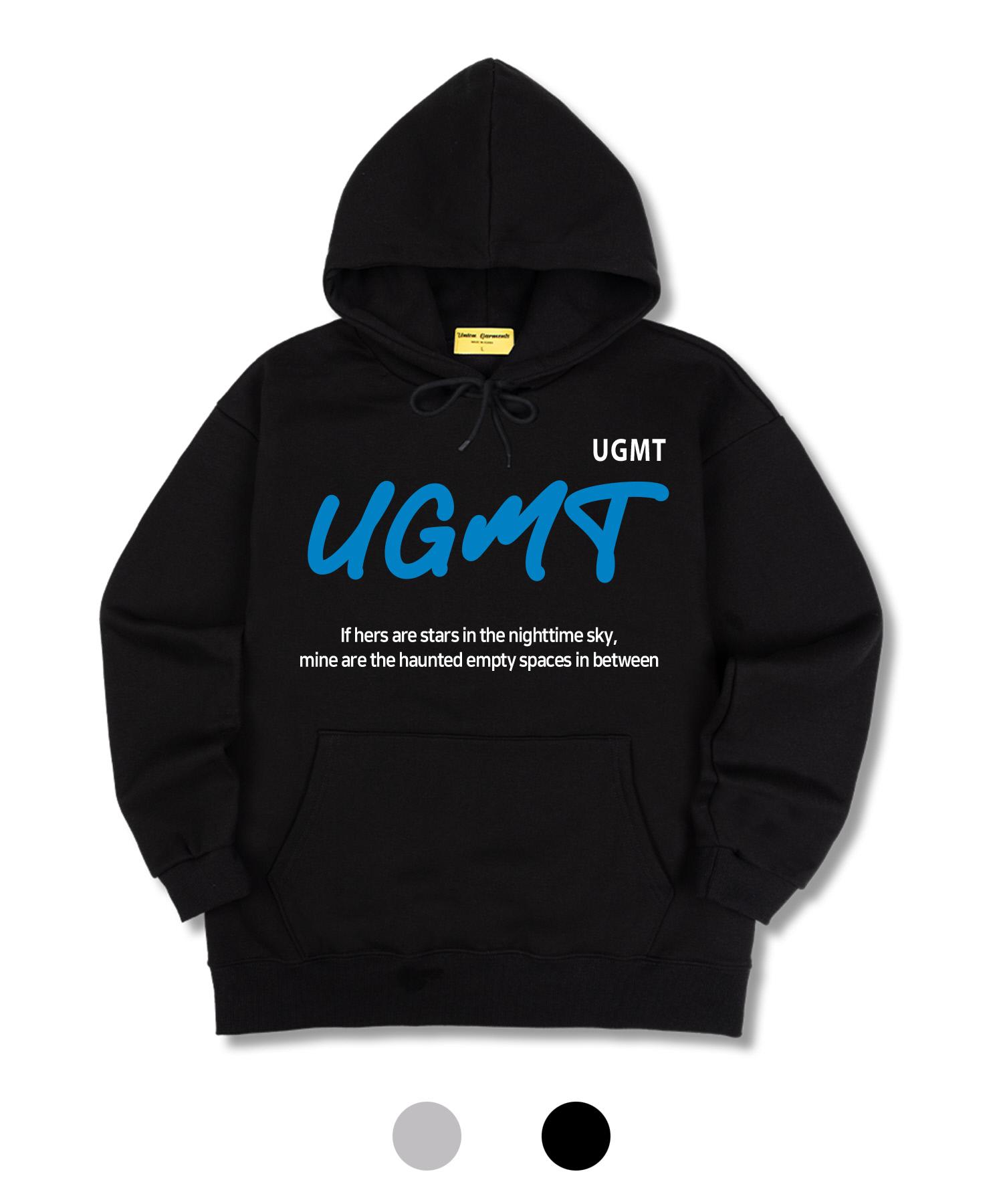 Худи оверсайз Union Garments из плотного терри Black/L