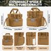 Borsa Frigo Isotermica 18L Tattica per Pranzo da Uomo Espandibile Lavoro Campeggio Picnic all'Aperto Resistente a Tenuta Termica