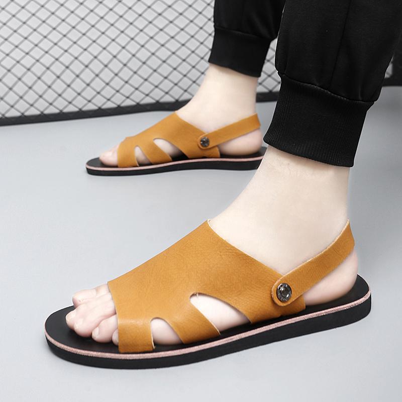 Fashion 2025 Summer Hot Selling Men's Sandals Outdoor Beach Casual Shoes Non Slip Soles Lightweight Men's Camping Shoes Breathable