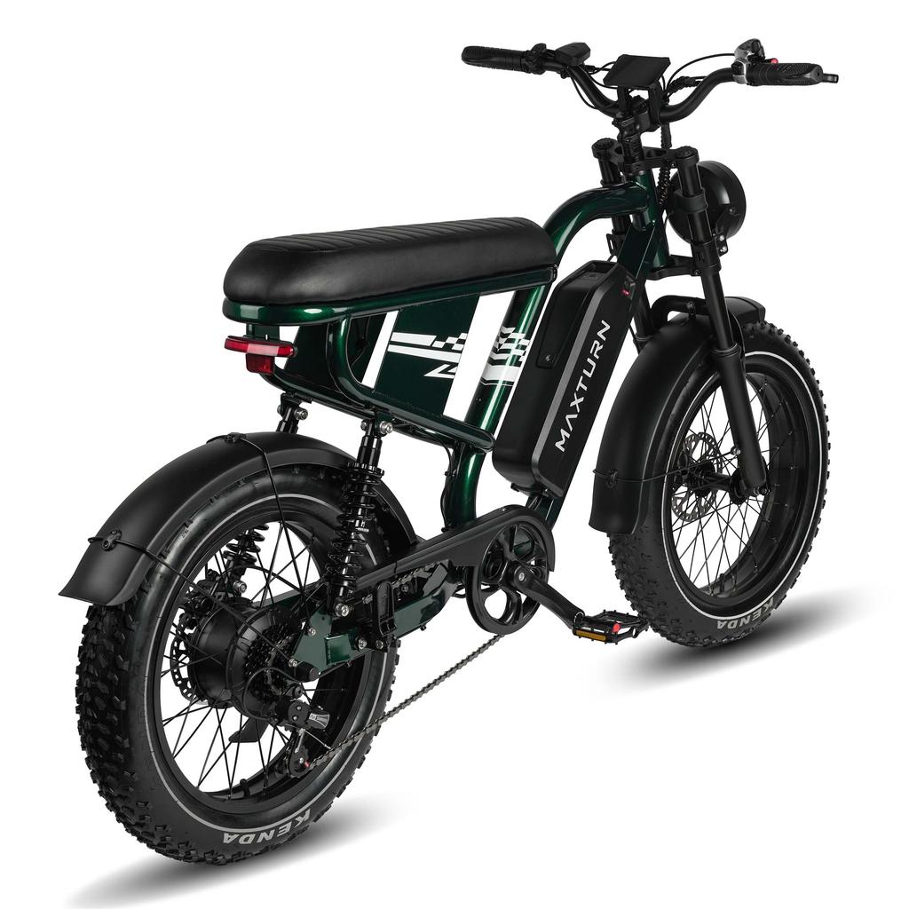 MAXTURN MX10 Elektrisches Mountainbike mit 48V 13,5Ah Akku, Shimano 7-Gang