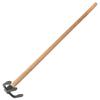 KADAX Forged Steel Three-toothed Hoe 15x12cm With Handle