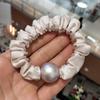 High-Elastic Durable Leather Ponytail Holder - Large Intestine Hair Tie Headband for Girls