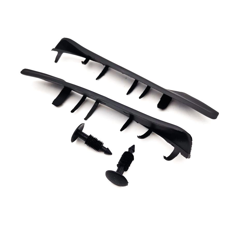 Windshield Weather Strip Wiper Cowl End Rubber Seal Kit For 2004-2008 Ford F-150