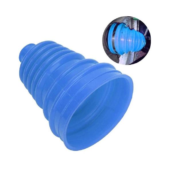 2 Pcs Universal Blue Drive Shaft Cv Joint Boot Kit Constant Velocity Dust Cover