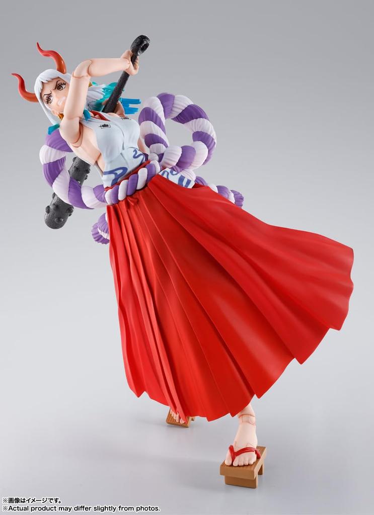 TAMASHII NATIONS S.H.Figuarts ONE PIECE Yamato, přibližně 185 mm, PVC & ABS malovaná akční figurka
