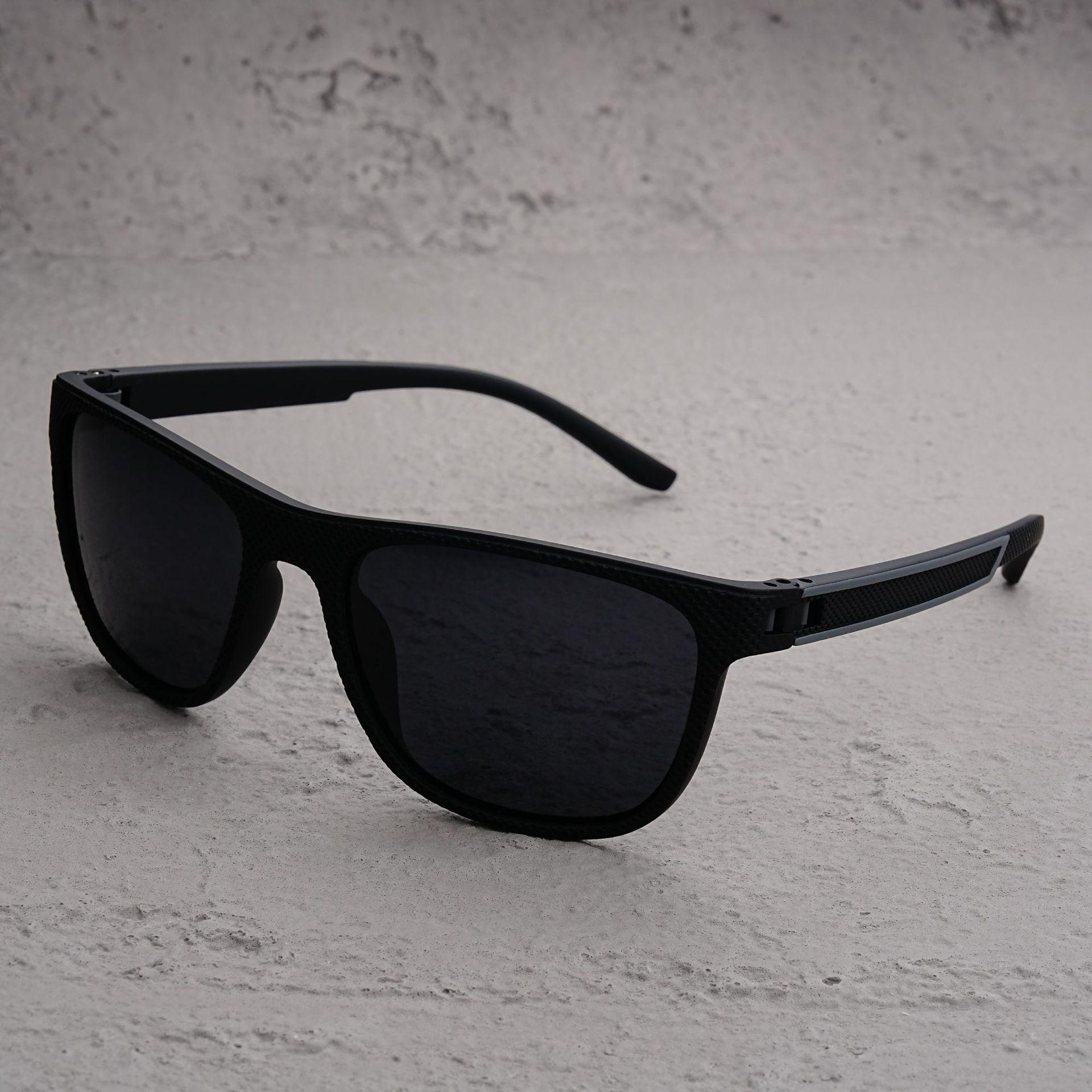 

OG Men s Polarized Classic Frosted Frame Sunglasses for Outdoor Sports 1.1 Polarized Lenses