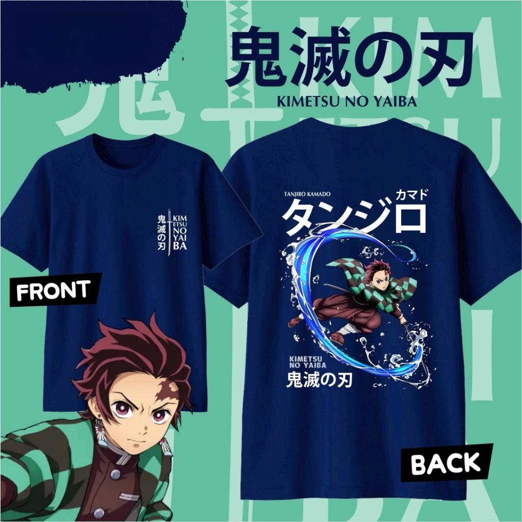 

2026 Fashion Demon Slayer Anime Tanjiro Kamado Casual Y2k Graphic Comfortable TShirt Unisex Women High Quality Japanese Clothes S