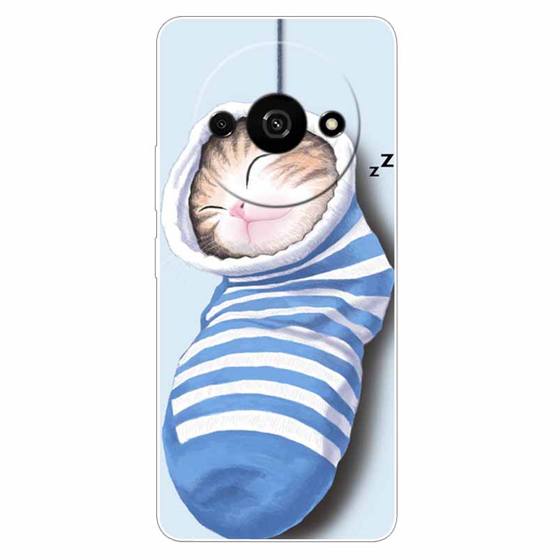 Voor Xiaomi Poco C61 Hoesje Zacht Cool Ruimte TPU Siliconen Beschermende Achterkanten voor Xiaomi Poco C61 PocoC61 Hoesjes C 61 Landschap