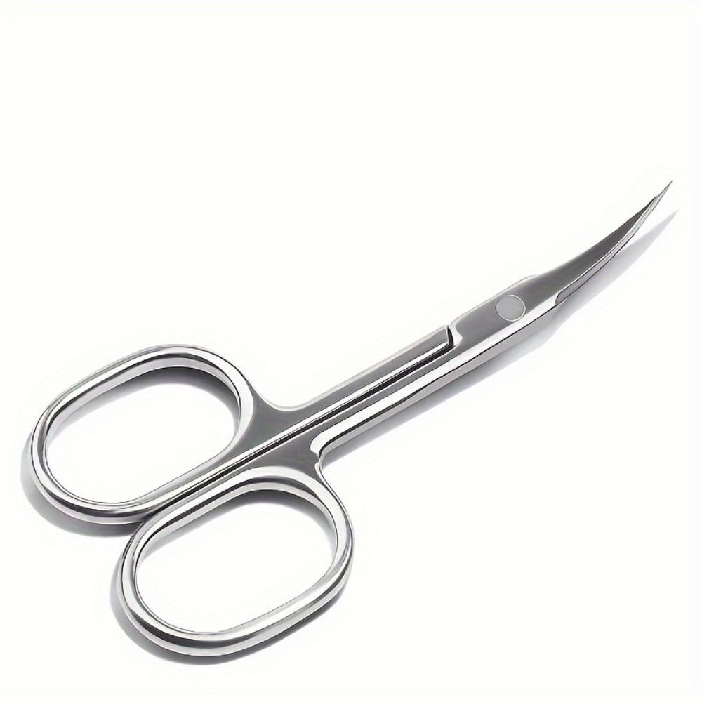 

1 шт. Премиальные изогнутые ножницы для кутикулы - ультратонкие, высокоточные, кусачки для кутикулы из нержавеющей стали для профессионального маникюра и педикюра, простые в использовании 1pc