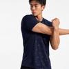 Under Armour Loose Fit V-Neck Quick-Dry Breathable Short Sleeve T-Shirt Unisex Tops Navy-Blue 21500531-409