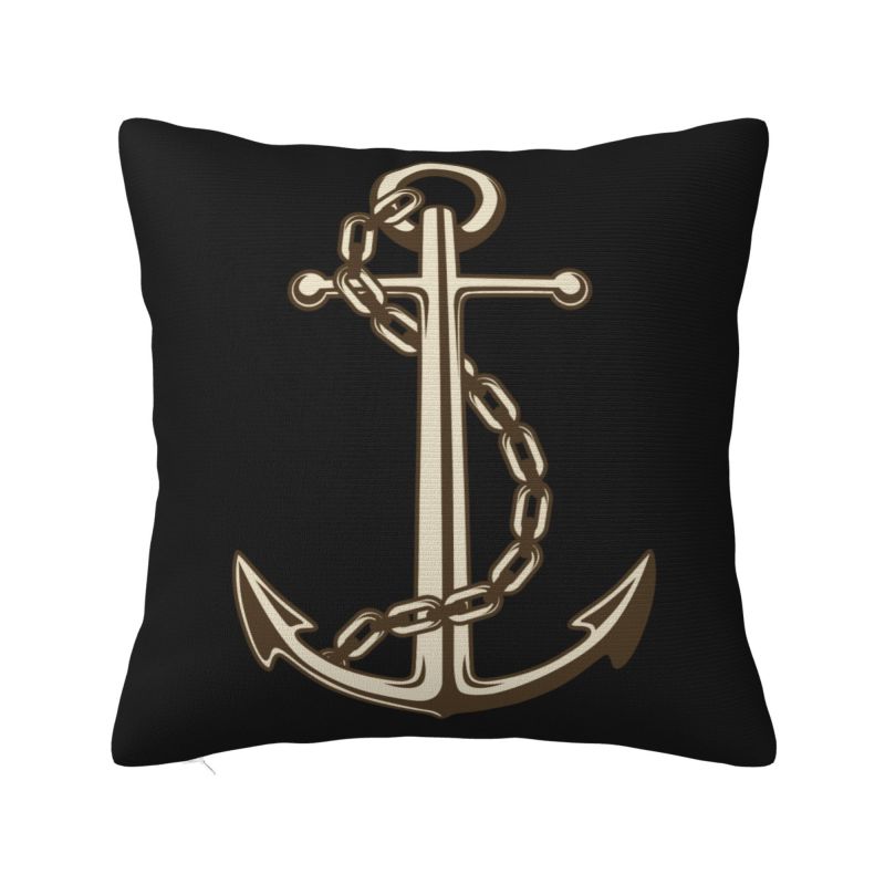 Mountain Adventure Compass Pillow Decorative Modern Cushion Cover Velvet Pillowcase