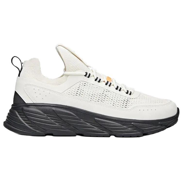 Anta City Trace 2 Mesh Cushioning Height Increasing Low Top Running Shoes Men Running Shoes White Gray 912125568-3