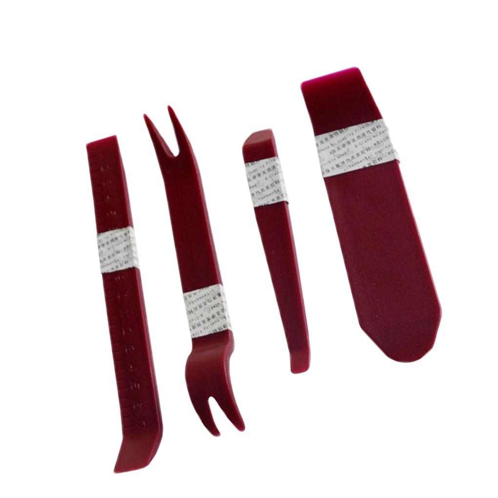 New 4\-Piece Interior Panel Removal Tools Car Audio Disassembly Plane Removal Tool Kit