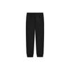 FILA Logo Print Cuffed Loose Fit Casual Knit Sports Pants Men pants Black F11M219807A-BK