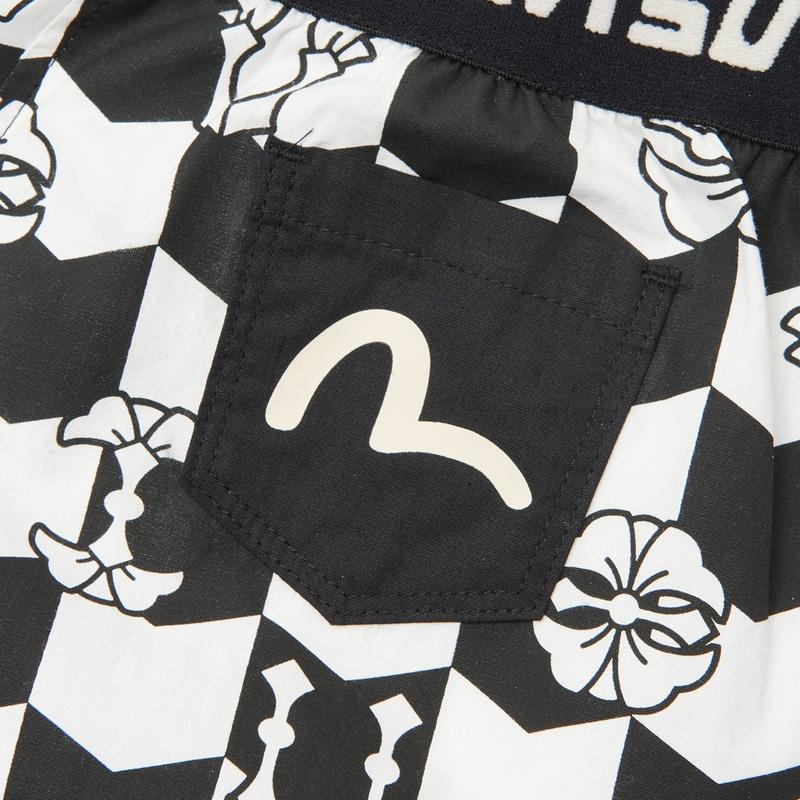 Evisu Aw23 Logo Floral Print Boxer Shorts Men underwear 2EAHTM3UW1158BXCT