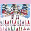 Christmas Gnome Advent Calendar Interactive Toy With Craftsmanship For Holiday Family Activities