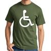 S5XL Cotton T-shirt for Disabled People Plus Size T-shirt T-shirt for Disabled People Har T-shirt