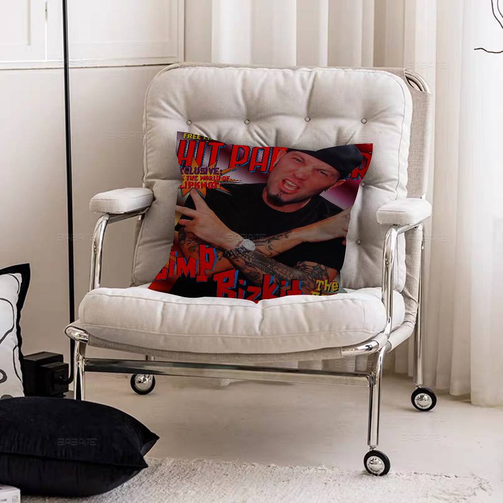 Rock Band L-Limp Bizkit Pillow Cover Design Cushion Cover Decor Holiday Decorati