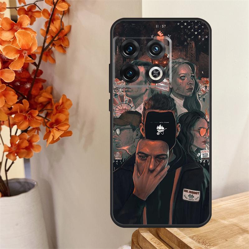 

Mr Robot Case For OnePlus 11 8 9 10 Pro 8T 9R 9RT 10T Cover For OnePlus Nord 3 2T CE 2 Lite N10 N20 OnePlus 8T