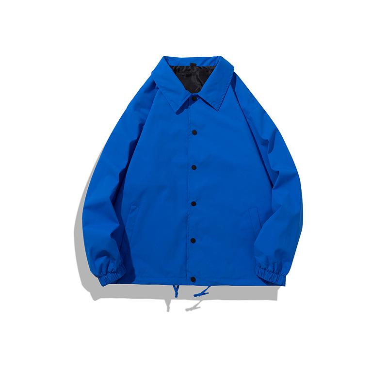 American Style Top Coach Jacket - Spring/Autumn Trendy Men's Lapel Casual Jacket