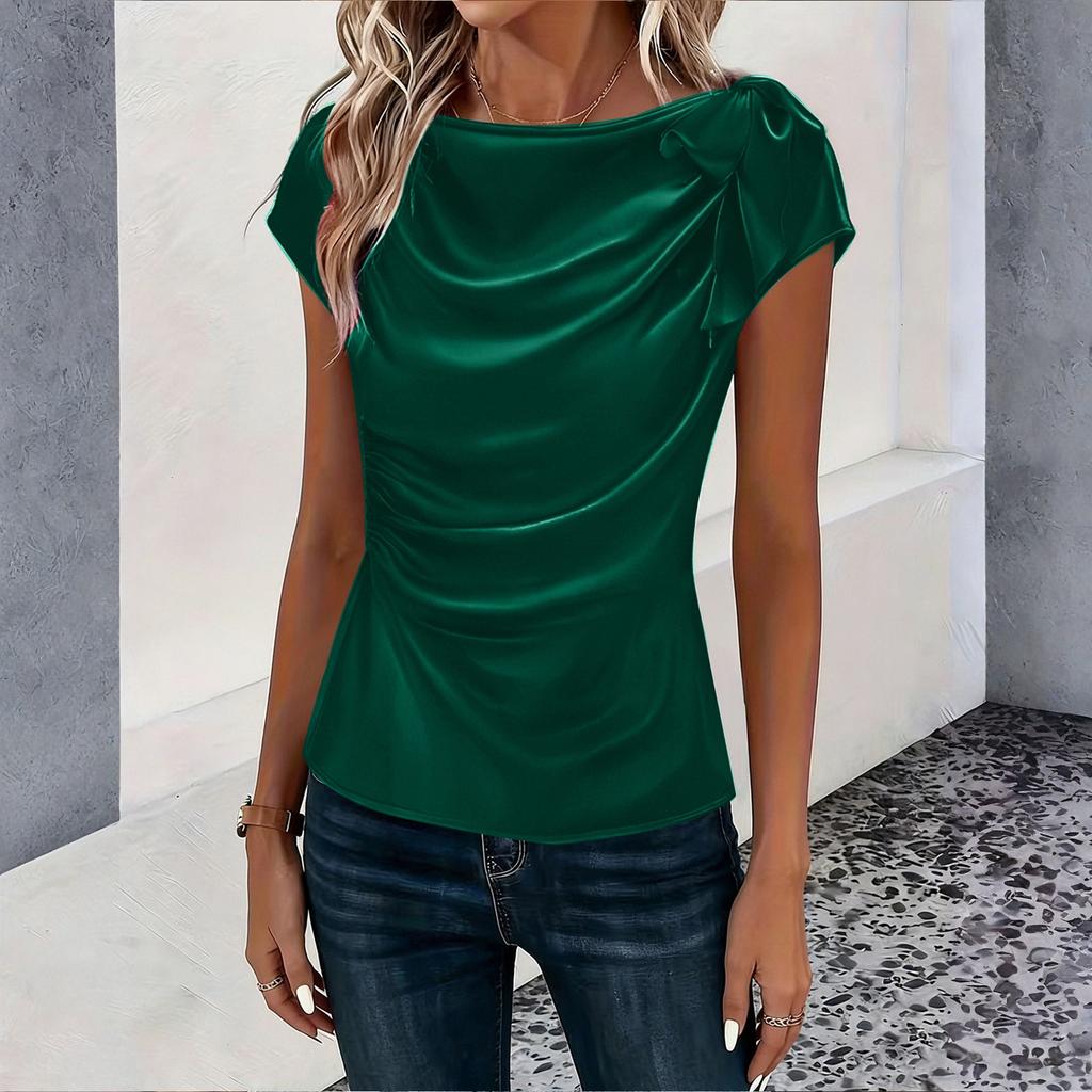 Tops For Women Sleeveless R-Neck Casual T-Shirts