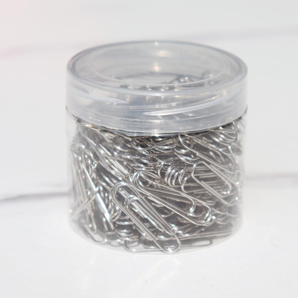 28mm Colored Nickel-Plated Anti-Rust Binder Clips and Paperclips in a Barrel Pack - Creative Office Stationery Bookmarks for Documents