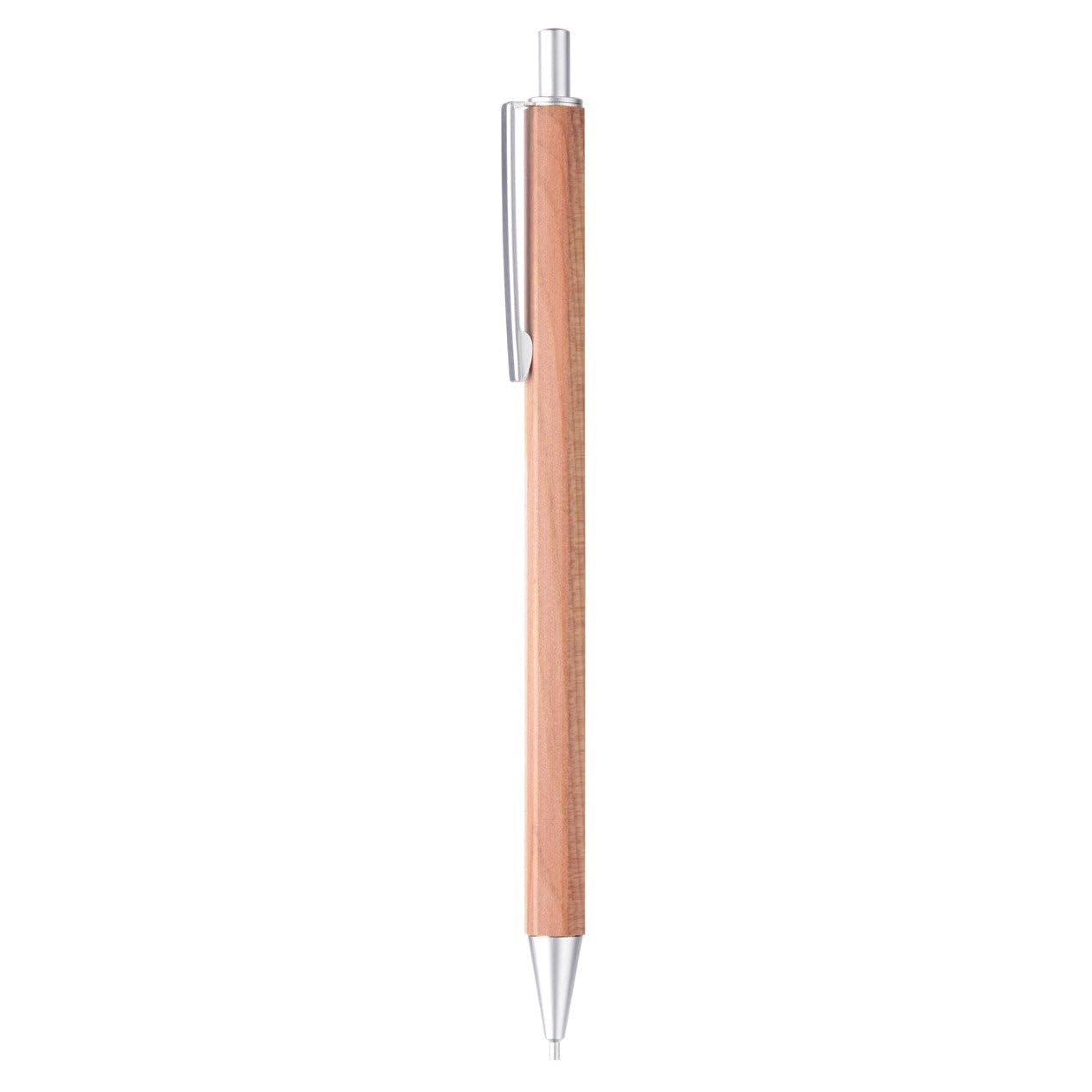 MUJI Шестигранный механический карандаш с деревянным корпусом 18281206, Натуральный, Диаметр 0,5 мм,