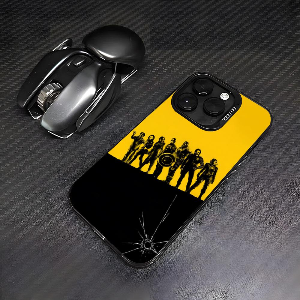 

Spuerhero T-Thunderbolts Phone Case For IPhone17 Air 16 15 14 Plus 13 12 11 Pro 7 8 XS Max XR Silver Black Bumper Case iPhone17 Pro