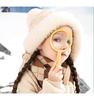 Kids' Knit Pom-Pom Hat: Warm, Windproof, Thickened for Autumn and Winter