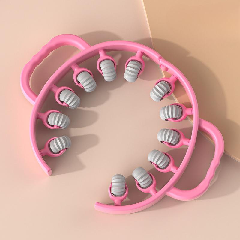 12-okrągły zacisk na nogi ręczny masażer nóg Yogi Leg Slimmer, rozluźniający mięśnie masażer nóg