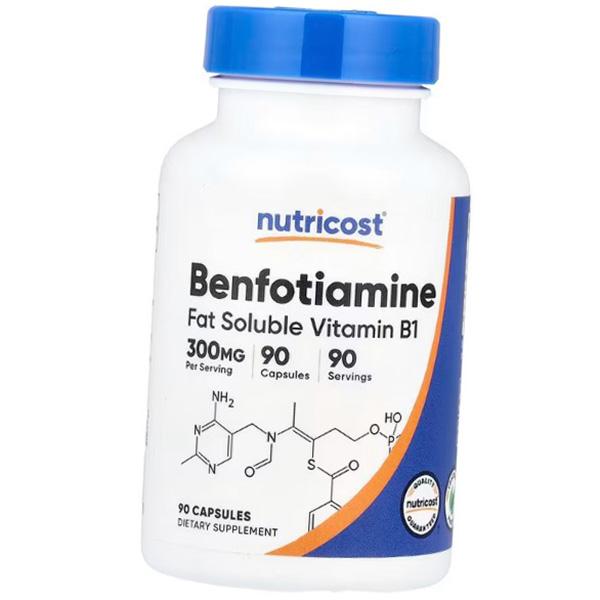 

Benfotiamine, Benfotiamine 300, Nutricost (72647061) 90caps