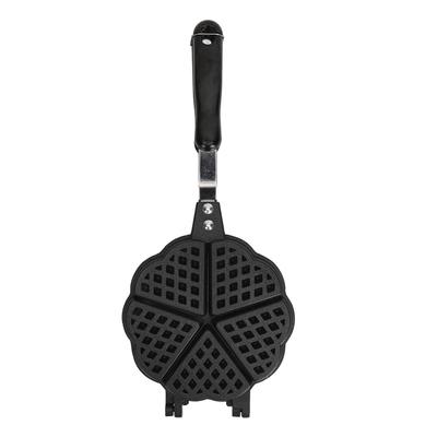 5,9 Zoll Waffeleisen Pfanne Aluminiumlegierung Kunststoff Leicht zu reinigen Mini Waffeleisen für Waffeln Sandwich