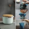 Ceramic Quick Tea Cup One Pot Two Cups Ceramic Portable Storage Bag Kung Fu Tea Set