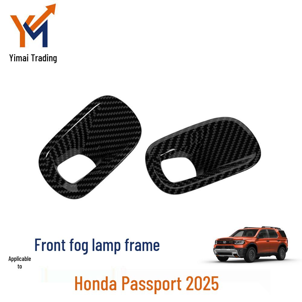 Honda Passport Fog Light Decorative Frame - Front Bumper Accessory for 26 Models