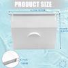 Skimmer Weir Door Plastic Lid Skimmer Door Flapper Weir Gate Assembly Pool Maintenance Tools for SP1091LX, SP1094