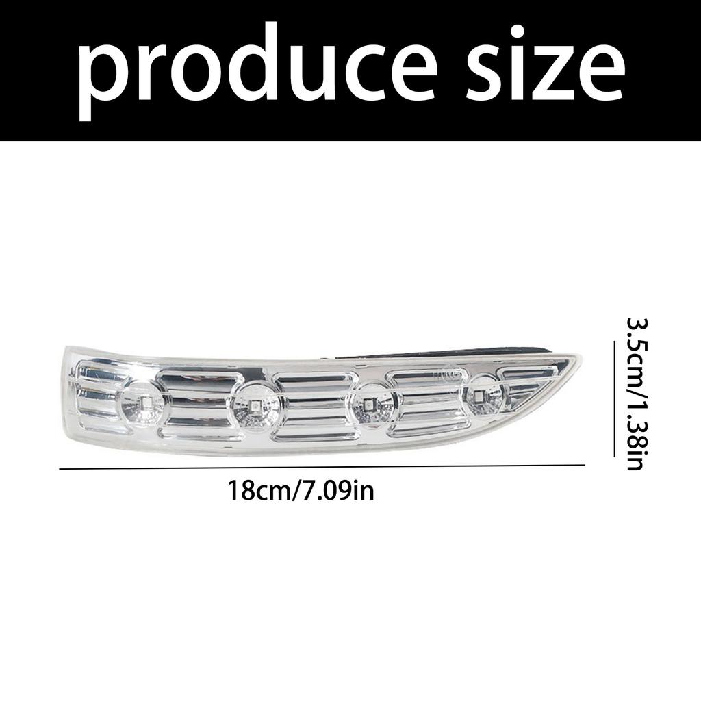High Brightness LED Turn Signal Indicator Boosts Visibility on Rearview Mirror for IX35 876242S200 876142S200