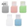 Leak Proof Travel Containers 50/110ML Collapsible Silicone Bottle for Toiletries, Leak-proof Bottles Size Container, Foldable Refillable Shampoo