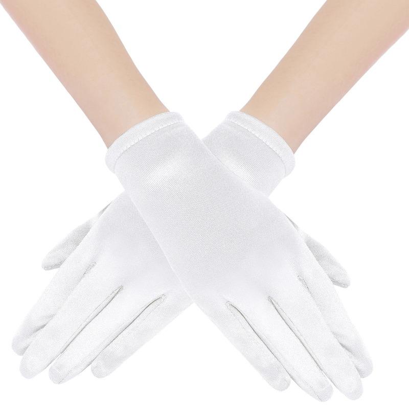 Meier G 13311 elastic white driving gloves sunscreen gloves белый