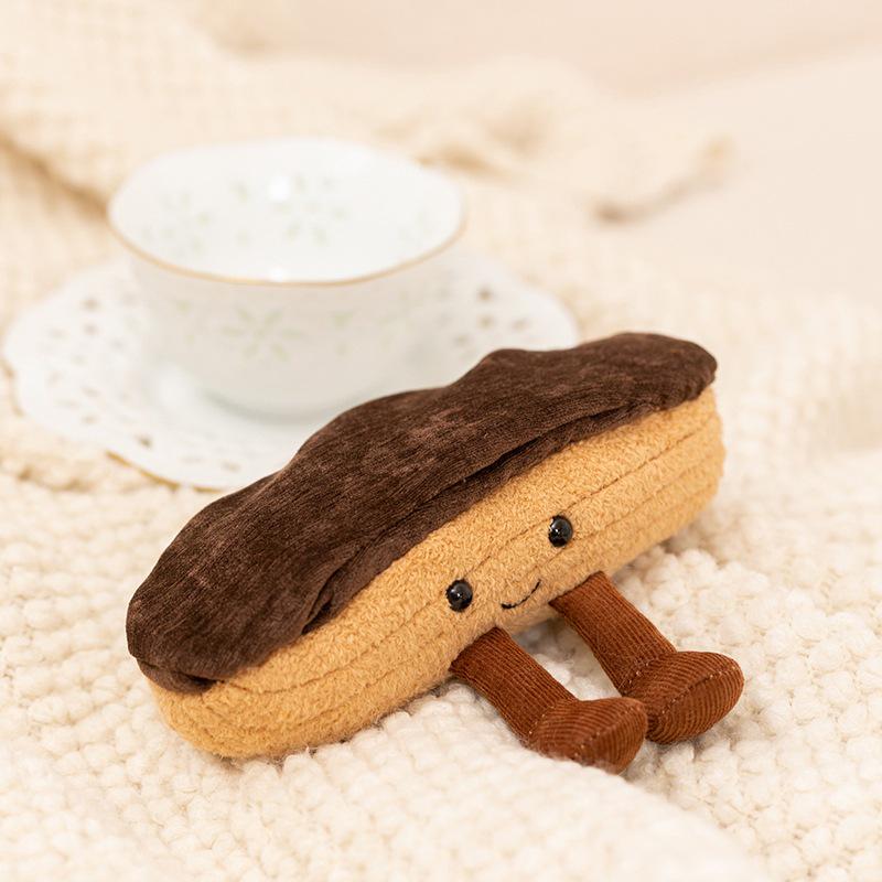 Creative Cute Pendant Bread Story Plush Toy Snack Pillow