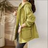Female High-grade Work Clothes Tops Coat Spring Autumn Women Windbreaker Jacket Korean Ladies Loose Fitting Trench Outwear