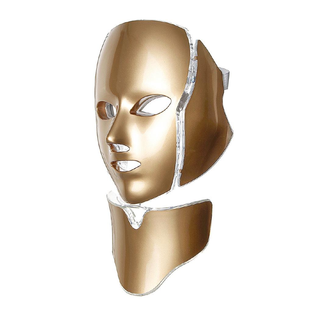 110v-220v Led Facial Mask Korean 7 Colors Photon Therapy Face Mask Machine Light Therapy Acne Led Mask Skin Care Beauty New