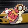 NEW Classic Design Funny PSSHH Snail Turbo Stickers Vinyl Motorcross CarDecal Reflec Racing Stickers Decorate Creativ