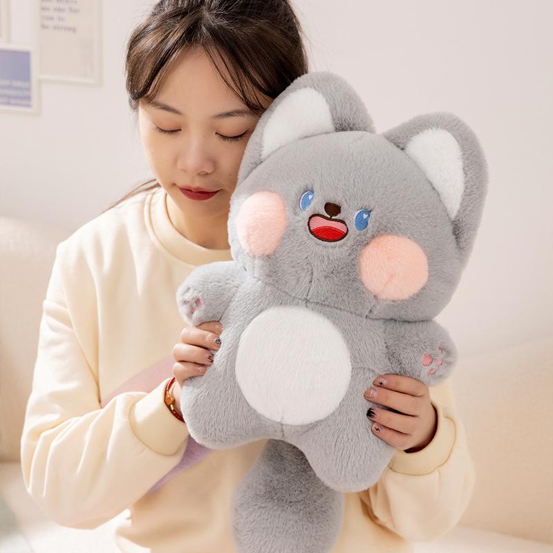 Cute Cat Doll Plush Toy Fat Orange Cat Doll Children Sleeping On Bed Rag Doll Girl Gift