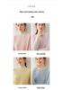 Women's Color Block Cashmere Sweater - Thick, Round Neck, Loose Fit, Jacquard Knit, Autumn/Winter.