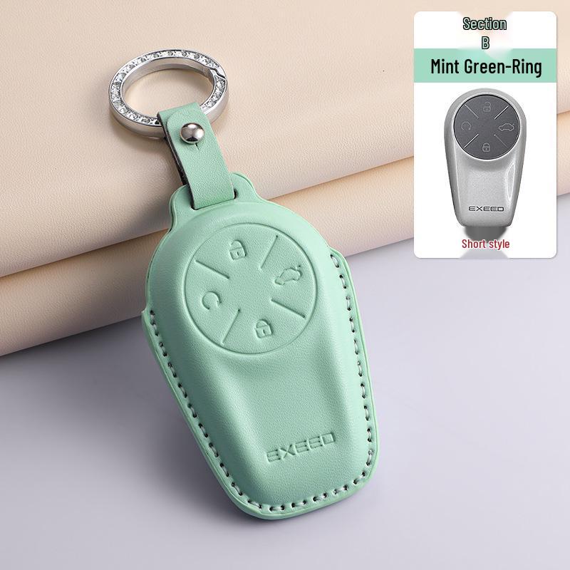 25 Chery Car Key PU Buckle Cover for Starway, Lingyun, Lanyue, Zhuifeng, Yaoguang CDM Models