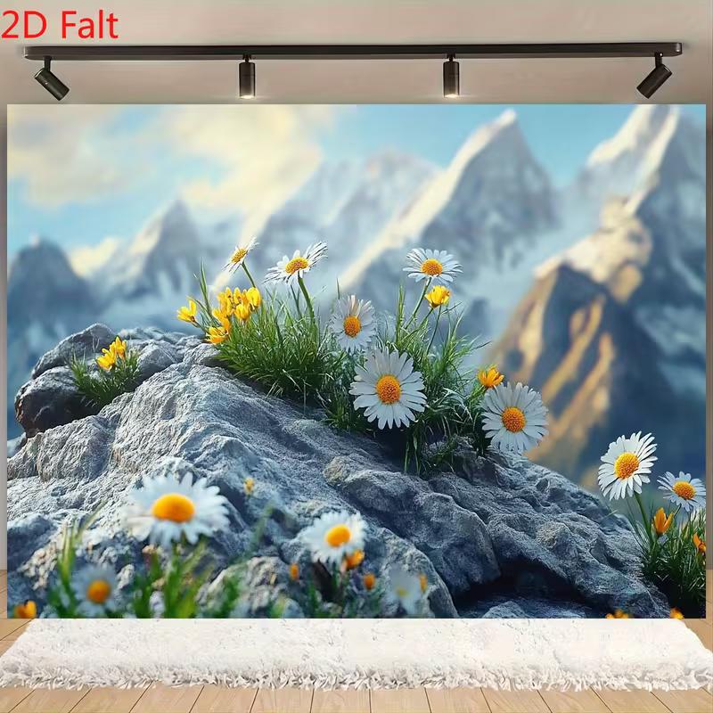 

2D 2D Flat Print Mountain Landscape Tapestry for Rustic and Modern Home Aesthetics 47.2x31.5inch/120*80cm