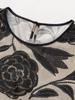 Summer 100% Mulberry Silk Printed Sleeveless Top - Chinese Style Loose Fit Versatile Blouse (Model 1561)
