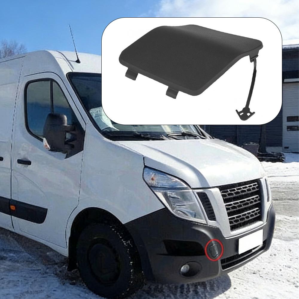 511800537R Front Tow Hook Cover Cap for Renault Master MK3 2010-2019 Nissan NV400 2011-2021